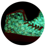 blue-green glow in the dark pigment for printing ink