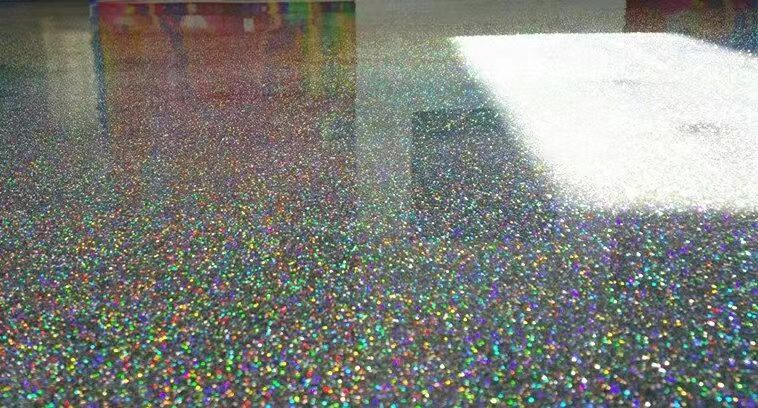 Glitter powder for epoxy flooring