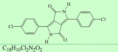 Pigment red 254 structure