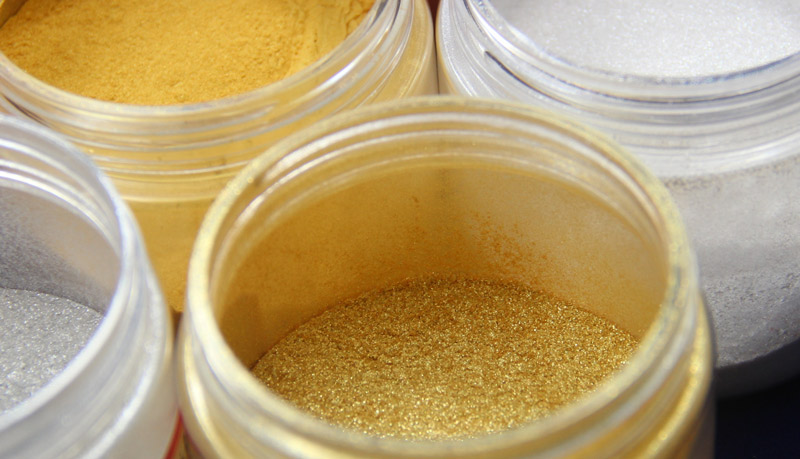 gold mica powder