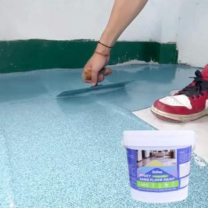 Sơn phủ sàn cát màu Epoxy