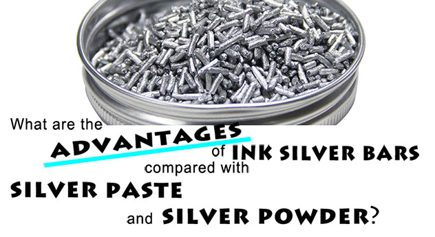 Những lợi thế của các thanh bạc mực so với bột bạc và bạc Bột là gì? 